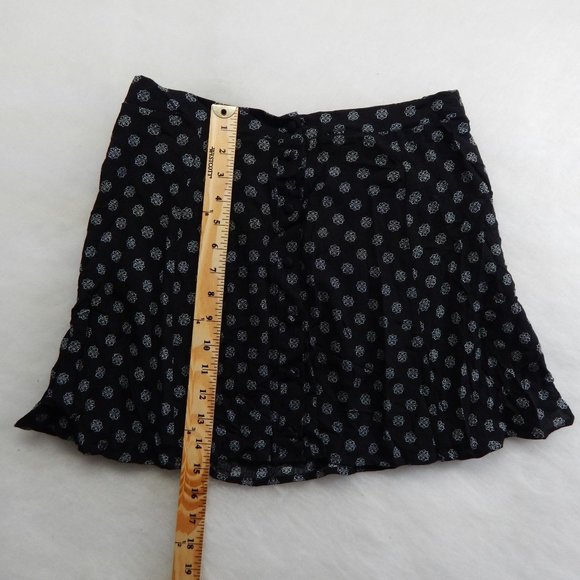 PacSun Womens Mini Skirt With Button Down Front  Black Size S - Picture 4 of 8